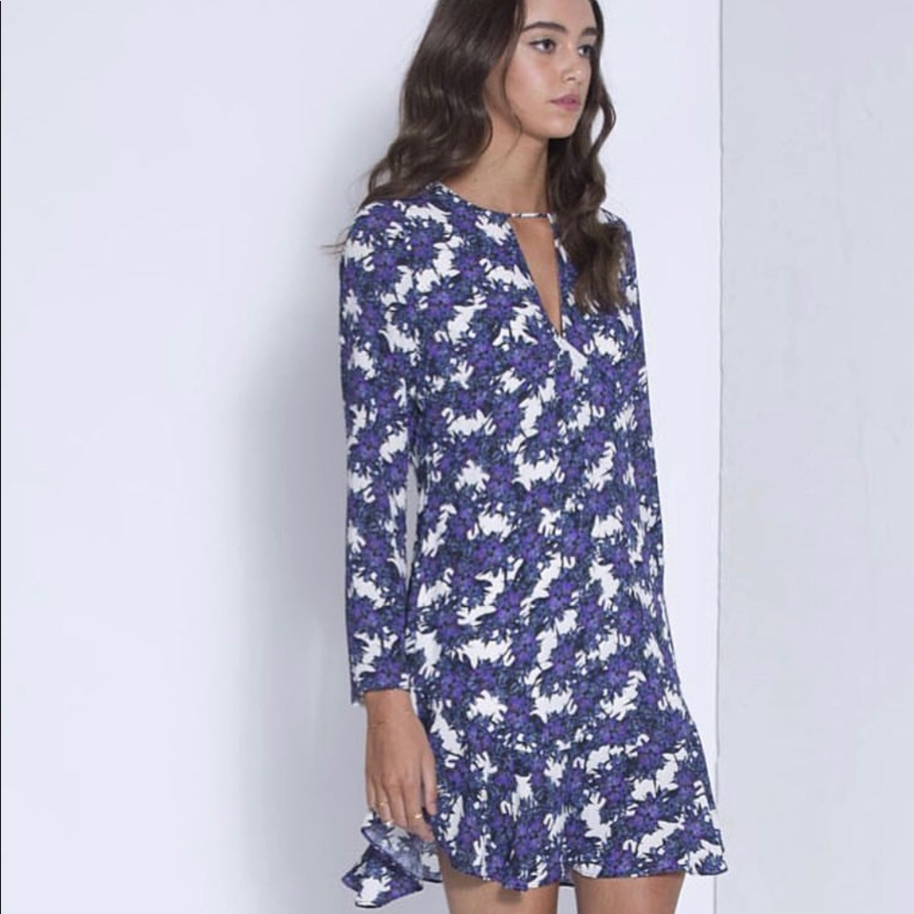 NWT Long sleeve floral dress